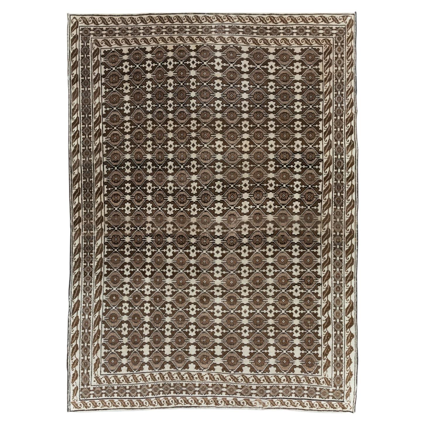 Galerie Shabab Collection Mid-20th Century Turkish Anatolian Accent Carpet