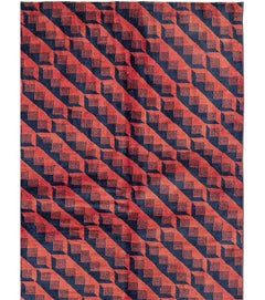 Galerie Shabab Collection Mid-20th Century Turkish Anatolian Art Deco Carpet