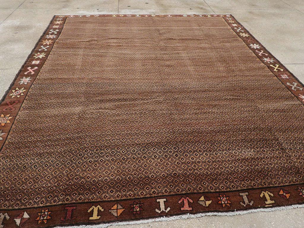 Wool Galerie Shabab Collection Mid-20th Century Turkish Anatolian Carpet For Sale