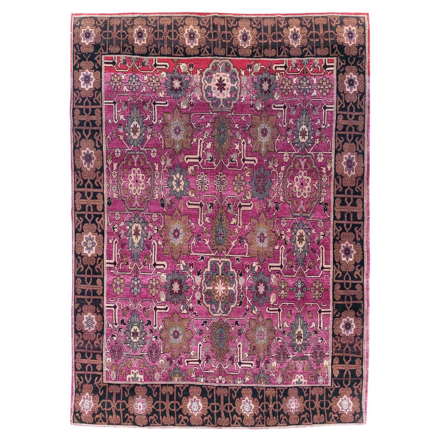 Galerie Shabab Collection Mid-20th Century Turkish Anatolian Carpet For Sale
