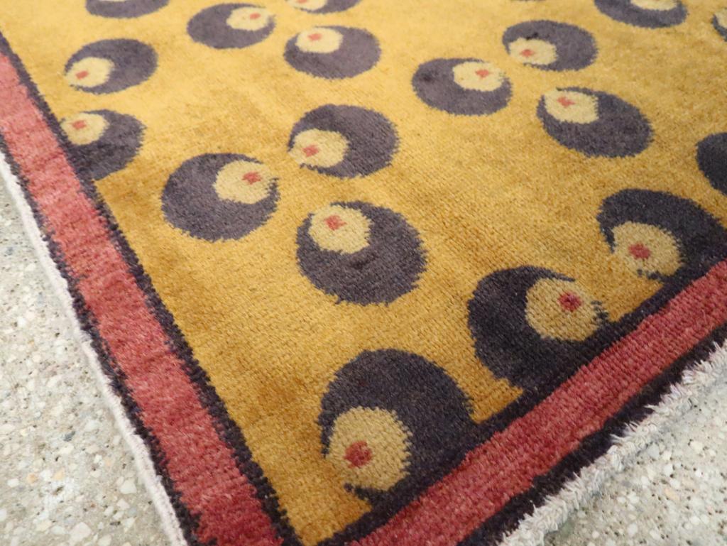Collection Shabab Collection du milieu du 20e siècle Turque Anatolienne Déco Tapis de sol Excellent état - En vente à New York, NY
