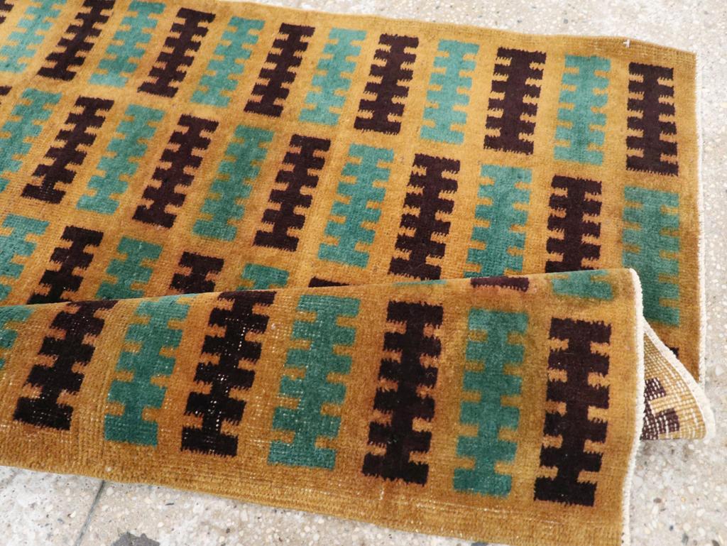 Colección Galerie Shabab Alfombra Anatolia Turca Deco de mediados del siglo XX Lana en venta