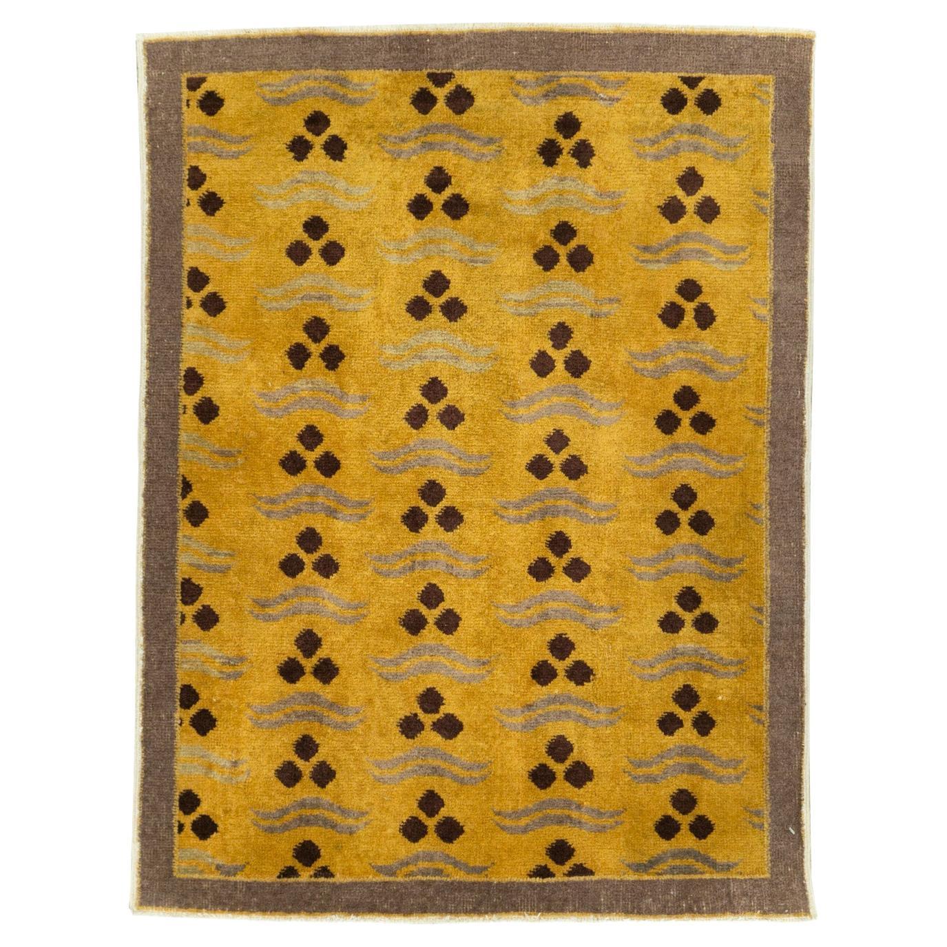 Collection Shabab Collection du milieu du 20e siècle Turque Anatolienne Déco Tapis de sol