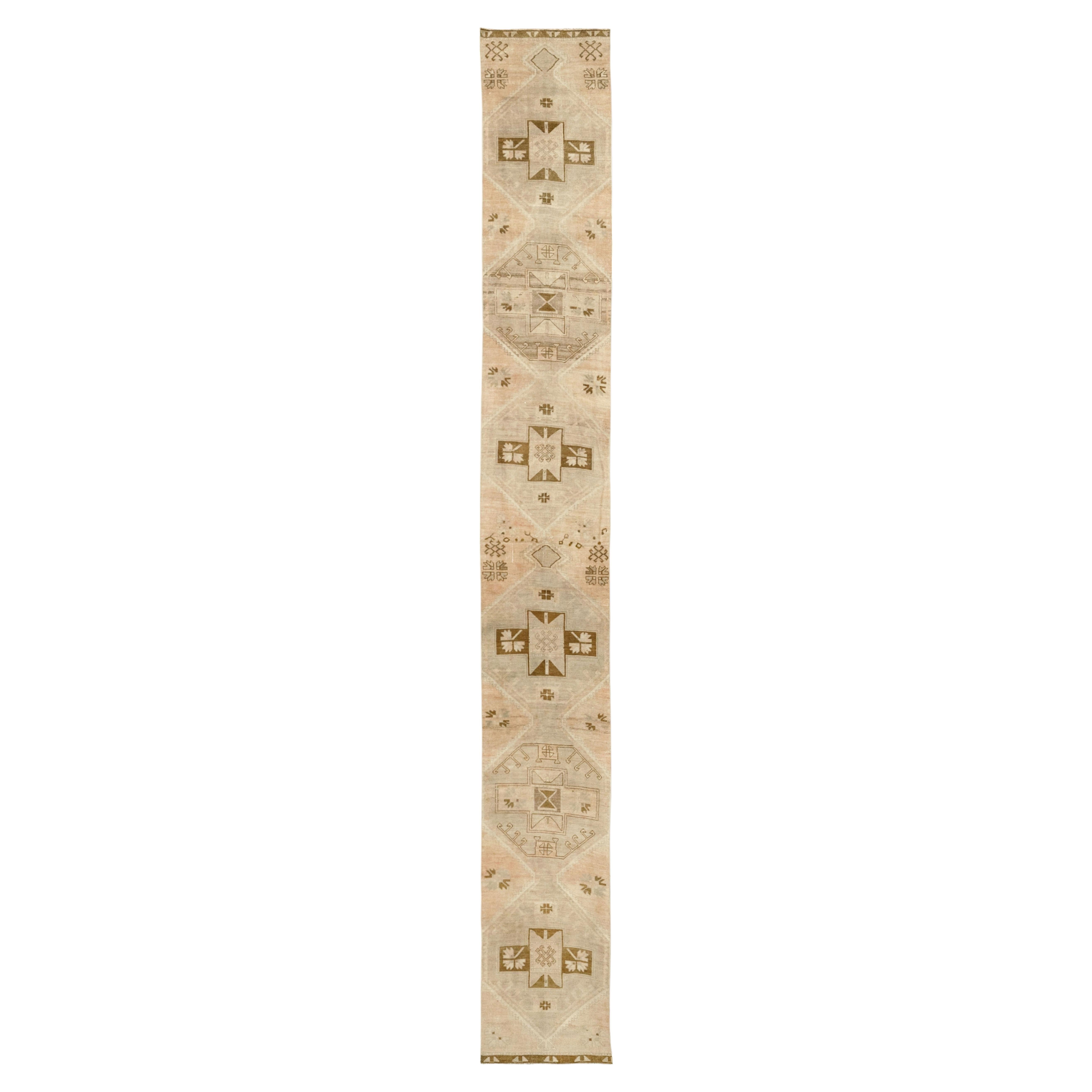 Galerie Shabab Collection Mid-20th Century Turkish Anatolian Long Runner
