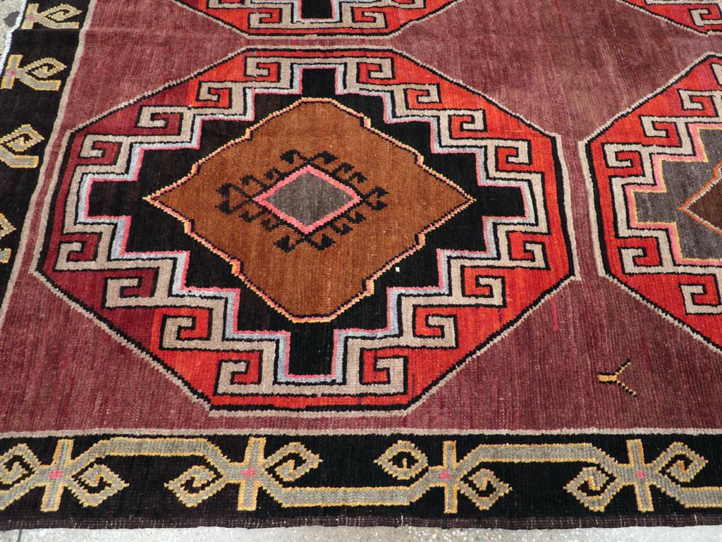 Galerie Shabab Collection Mid-20th Century Turkish Anatolian Room Size Carpet In Excellent Condition For Sale In New York, NY