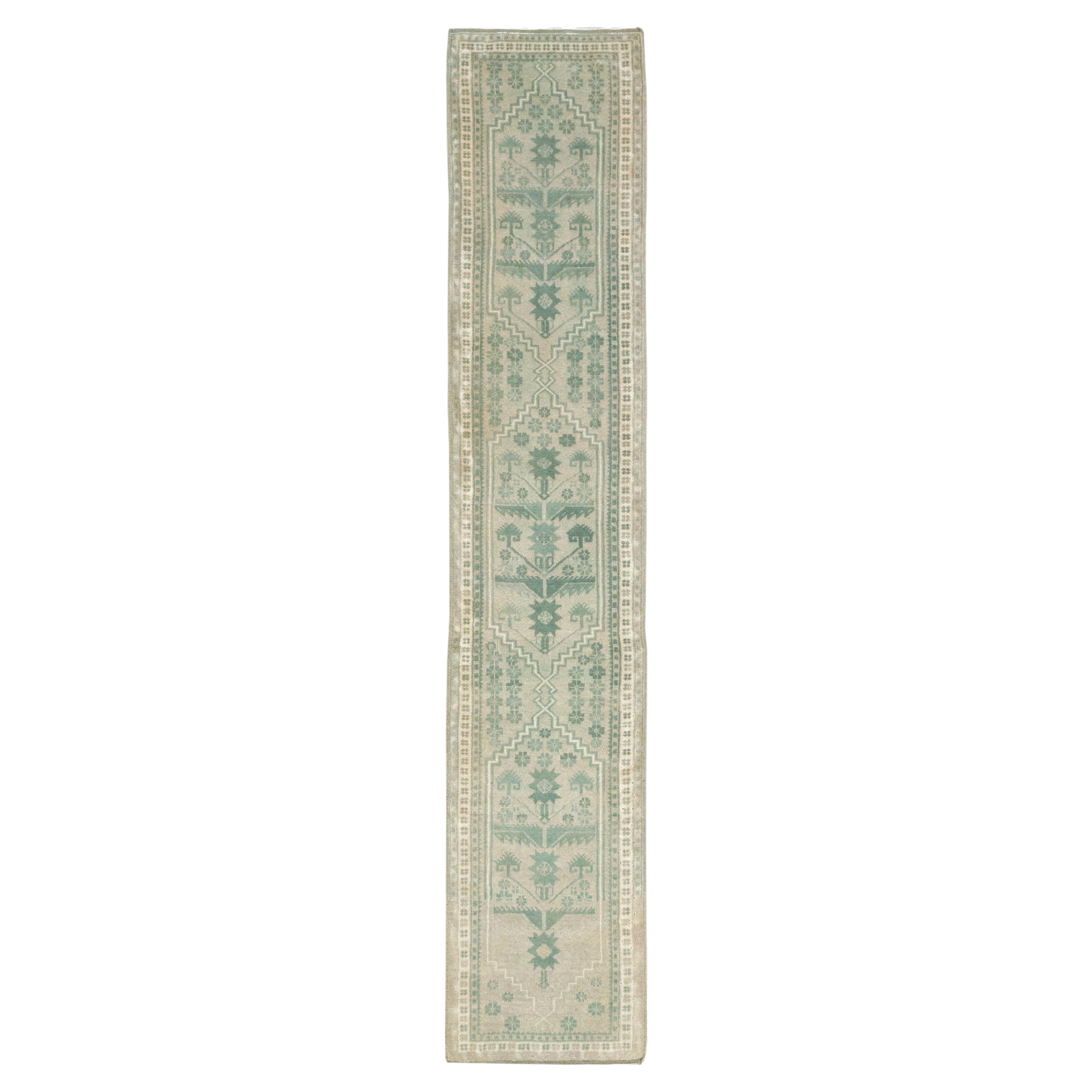 Galerie Shabab Collection Mid-20th Century Turkish Anatolian Runner For Sale