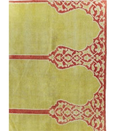 Galerie Shabab Collection Mid-20th Century Turkish Anatolian Square Carpet
