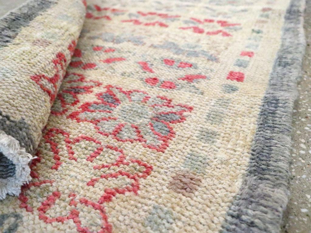 Colección Galerie Shabab Alfombra Turca de Anatolia de mediados del siglo XX Lana en venta