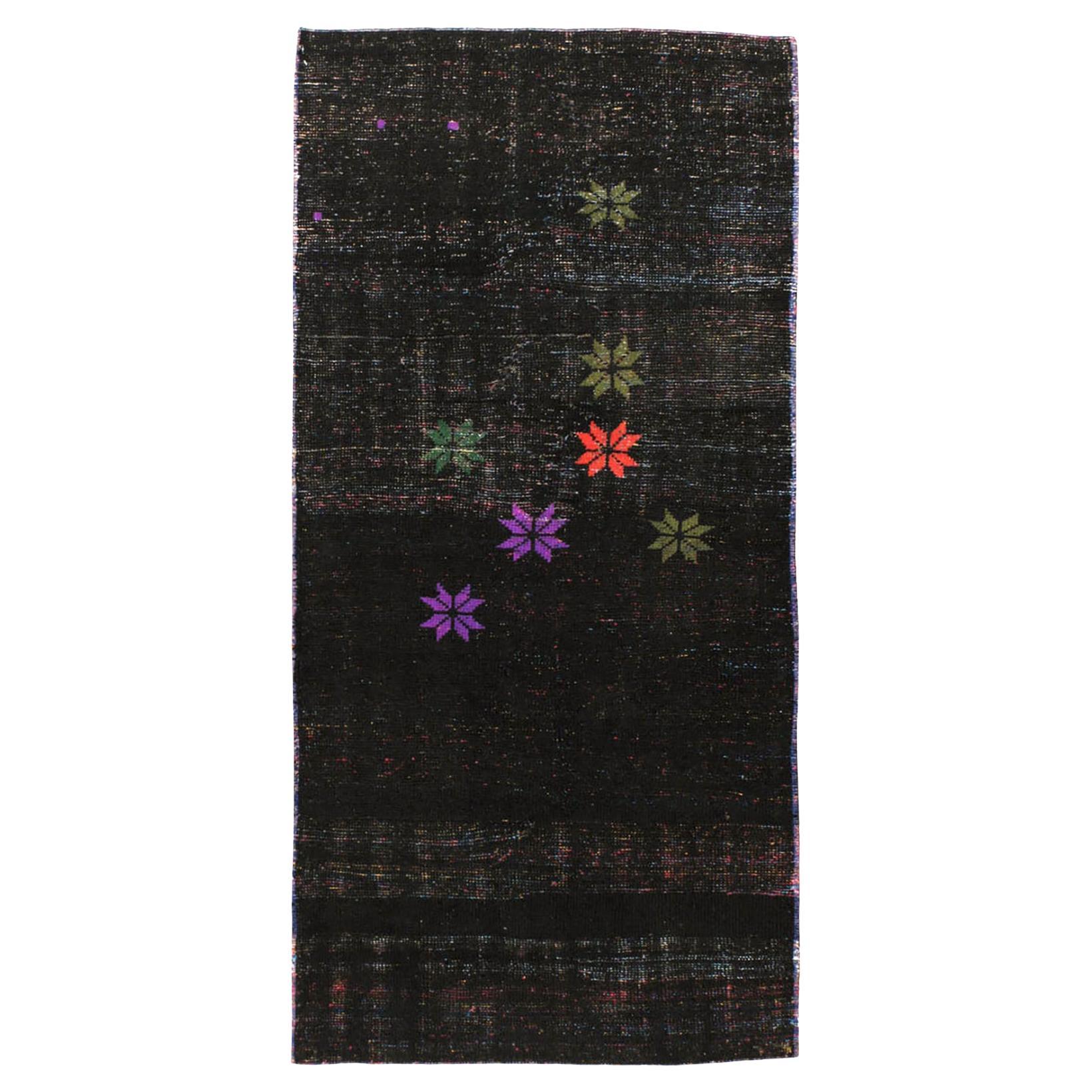 Galerie Shabab Collection Mid-20th Century Turkish Anatolian Throw Rug For Sale