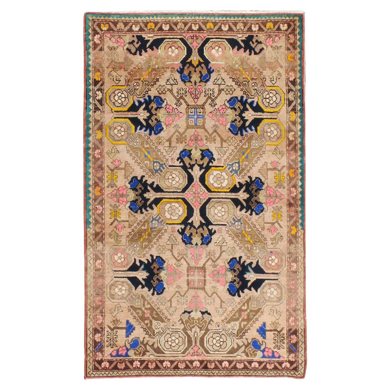 Colección Galerie Shabab Alfombra Turca de Anatolia de mediados del siglo XX