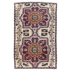 Galerie Shabab Collection Mid-20th Century Turkish Anatolian Throw Rug