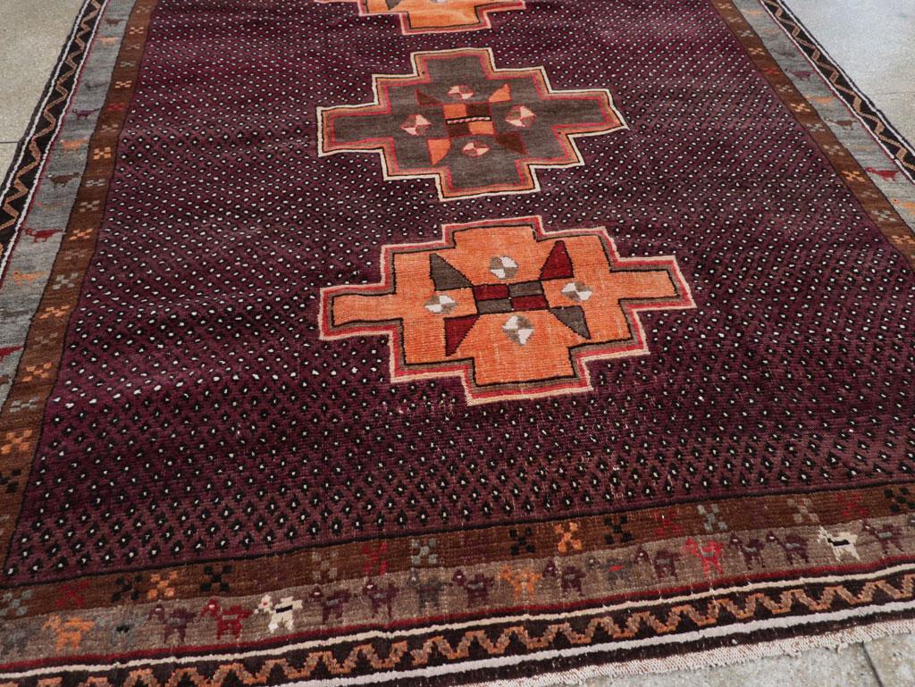 Galerie Shabab Collection Mid-20th Century Turkish Anatolian Tribal Carpet For Sale 1