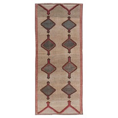 Galerie Shabab Collection Mid-20th Century Turkish Anatolian Wide Gallery Runner