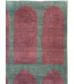 Galerie Shabab Collection Mid-20th Century Turkish Art Deco Style Carpet