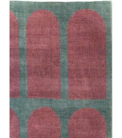 Galerie Shabab Collection Mid-20th Century Turkish Art Deco Style Carpet
