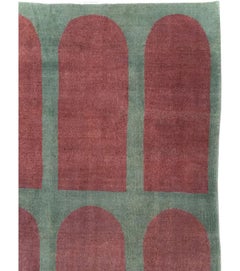 Galerie Shabab Collection Mid-20th Century Turkish Art Deco Style Carpet