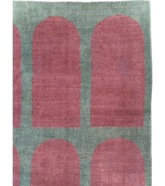 Galerie Shabab Collection Mid-20th Century Turkish Art Deco Style Carpet
