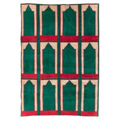 Galerie Shabab Collection Mid-20th Century Turkish Art Deco Style Carpet