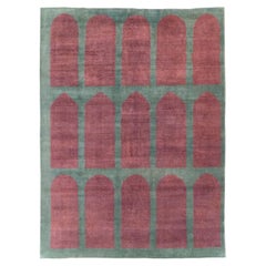 Galerie Shabab Collection Mid-20th Century Turkish Art Deco Style Carpet