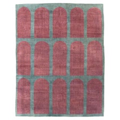Galerie Shabab Collection Mid-20th Century Turkish Art Deco Style Carpet