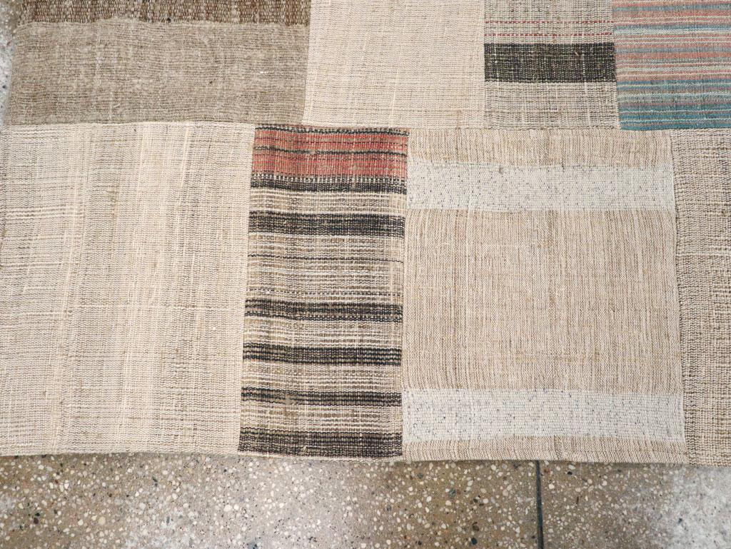 Galerie Shabab Collection Mid-20th Century Turkish Flatweave Kilim Runner In Excellent Condition For Sale In New York, NY