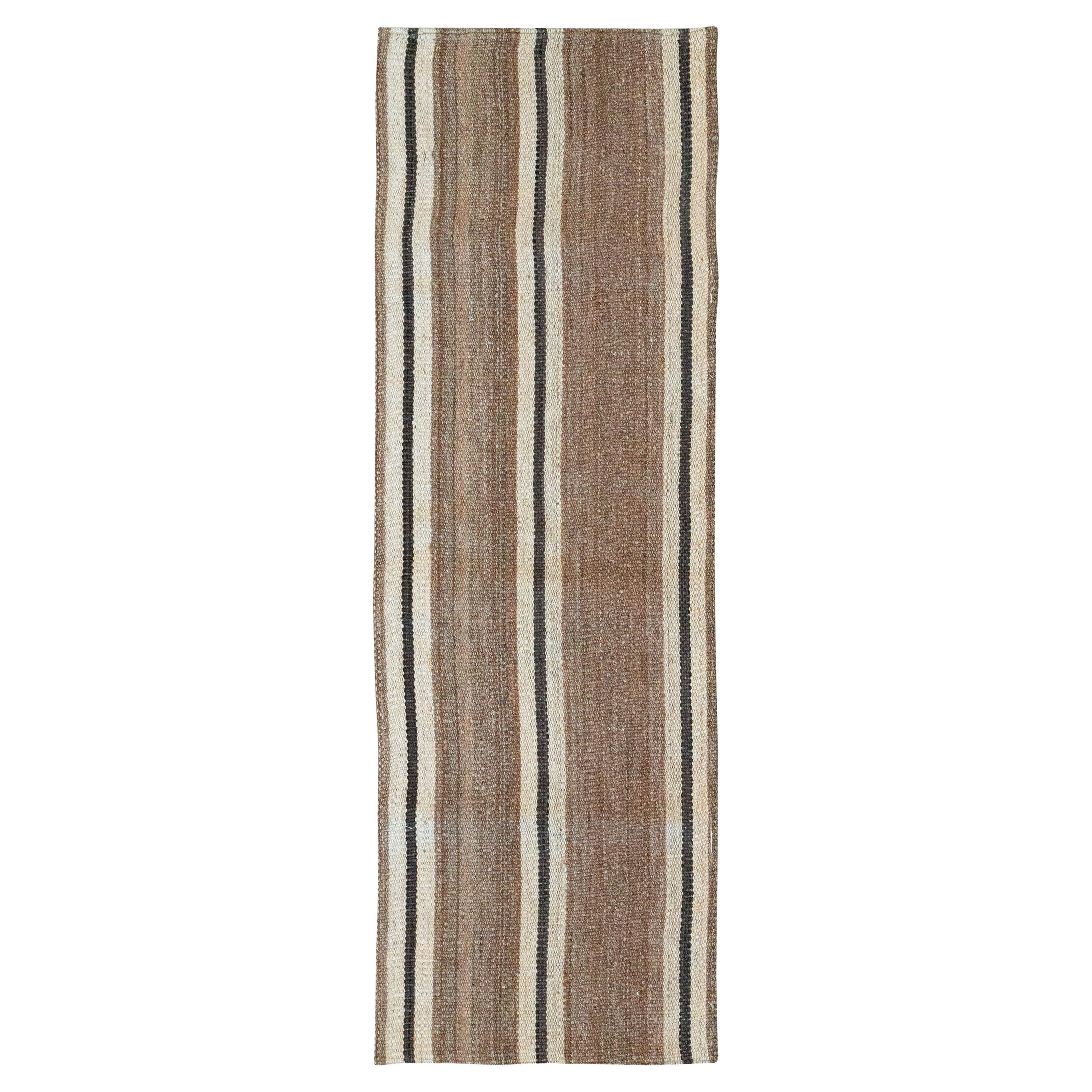Galerie Shabab Collection Mid-20th Century Turkish Flatweave Kilim Runner