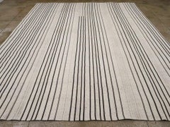 Mid-20th Century Turkish Flatweave Large Room Size Rug