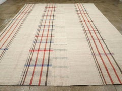 Mid-20th Century Turkish Flatweave Large Room Size Rug