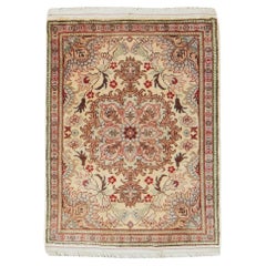 Galerie Shabab Collection Mid-20th Century Turkish Herekeh Silk Rug