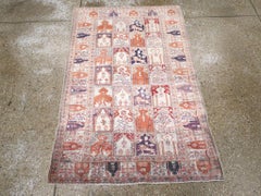 Galerie Shabab Collection Mid-20th Century Turkish Kayseri Throw Rug