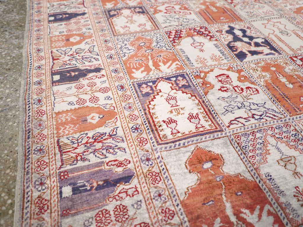 Colección Galerie Shabab Alfombra turca Kayseri de mediados del siglo XX Turco en venta