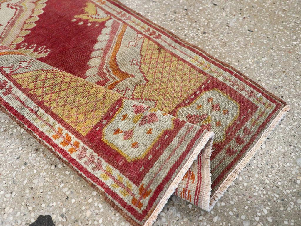Galerie Shabab Collection Mid-20th Century Turkish Oushak Rug For Sale 2