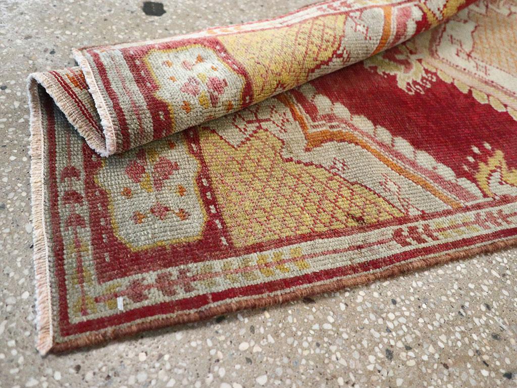 Galerie Shabab Collection Mid-20th Century Turkish Oushak Rug For Sale 3