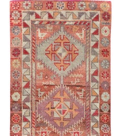 Galerie Shabab Collection Mid-20th Century Turkish Oushak Runner