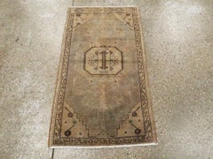 Galerie Shabab Collection Mid-20th Century Turkish Oushak Throw Rug