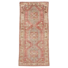 Galerie Shabab Collection Mid-20th Century Turkish Oushak Throw Rug