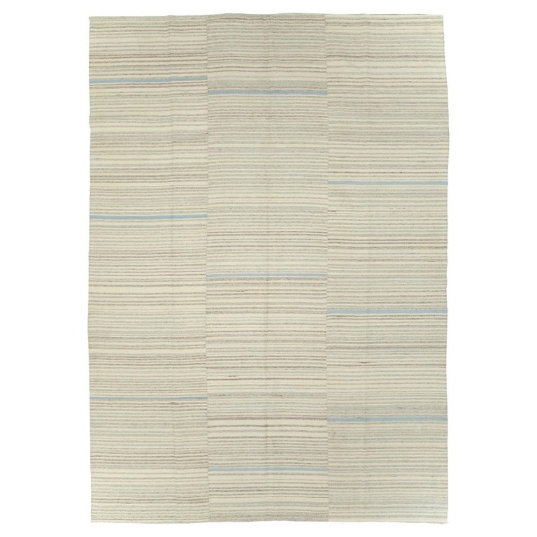 Galerie Shabab Collection Modern Handmade Turkish Flatweave Kilim Room