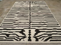 21st Century Turkish Zebra Print Room Size Carpet by Galerie Shabab
