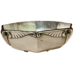 Galia for Christofle Silver Bowl with Rams Head