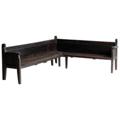 Galician Corner Bench, Spain circa 1780
