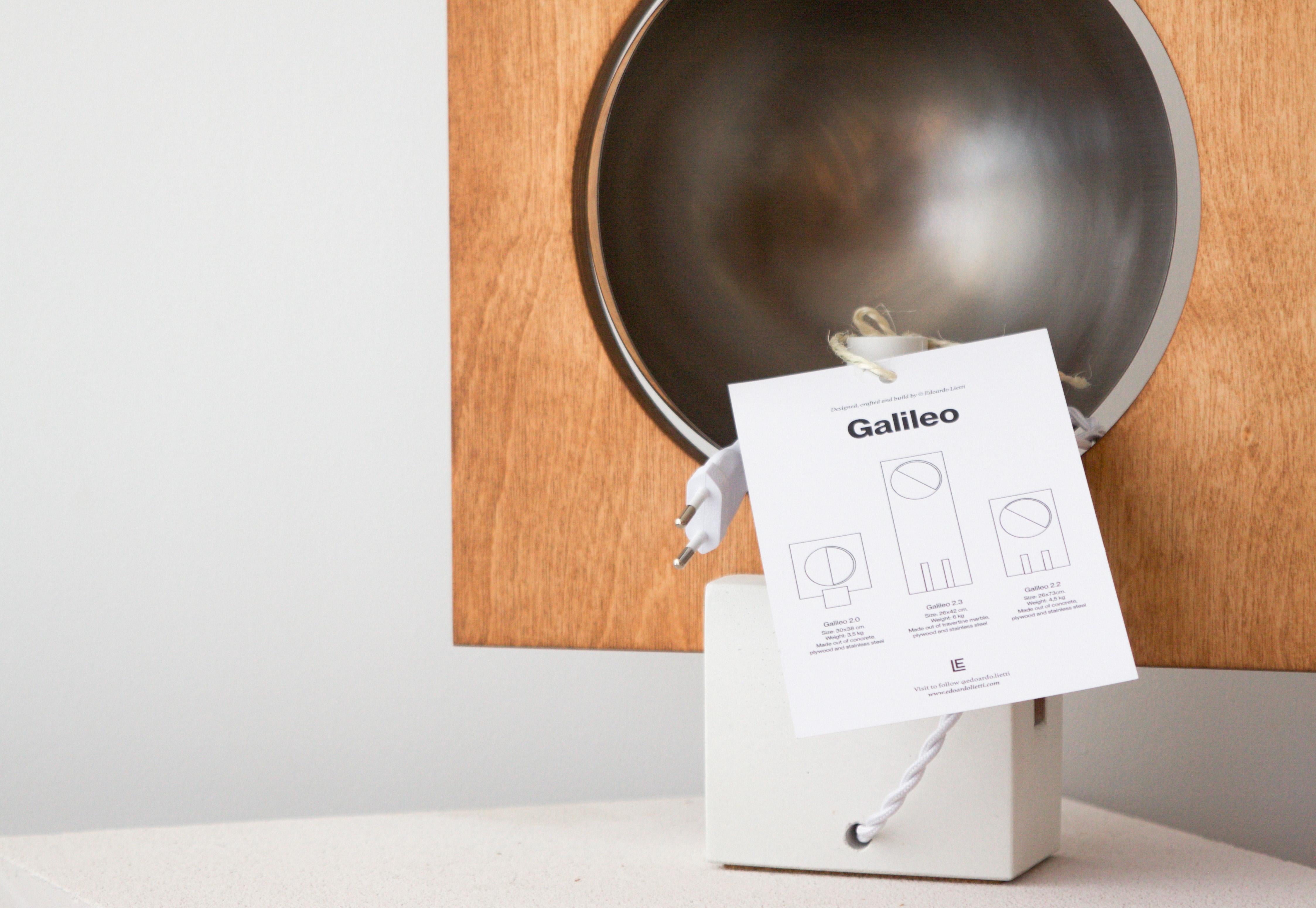 Danish Galileo 2.0 Table Lamp by Edoardo Lietti Studio For Sale