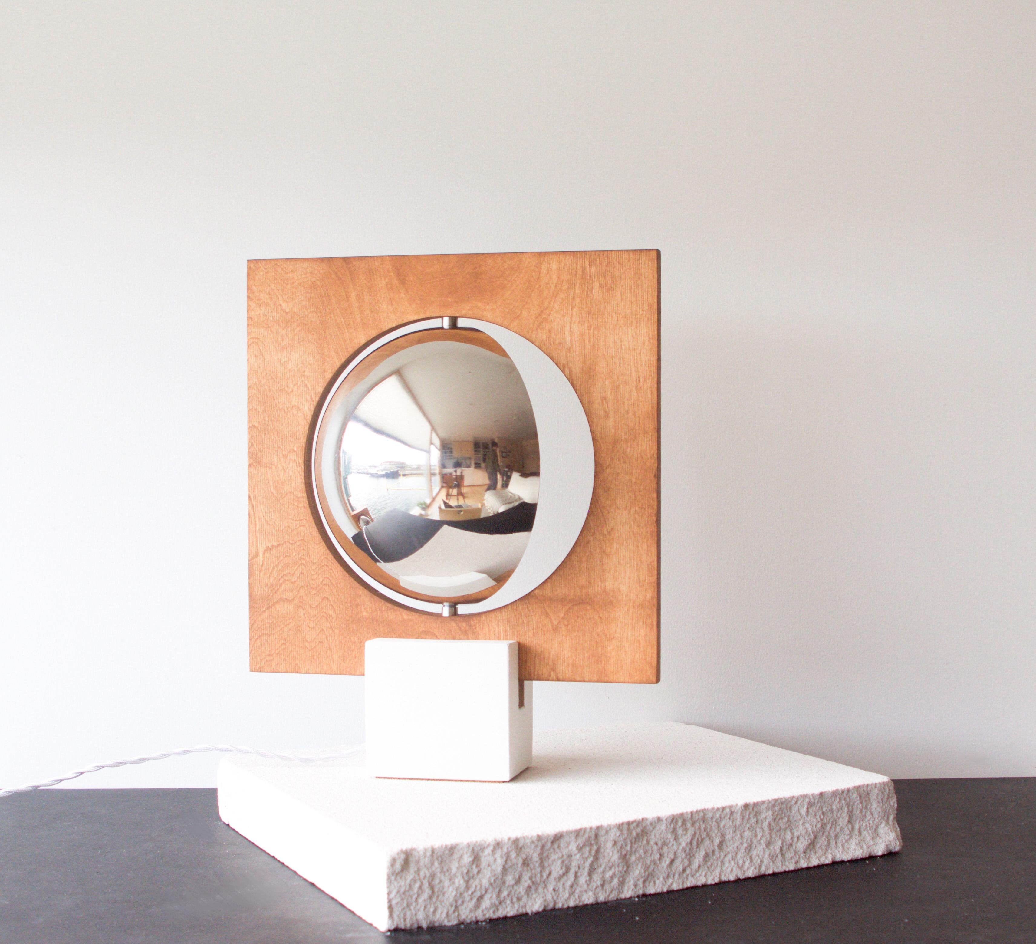 Stainless Steel Galileo 2.0 Table Lamp by Edoardo Lietti Studio For Sale