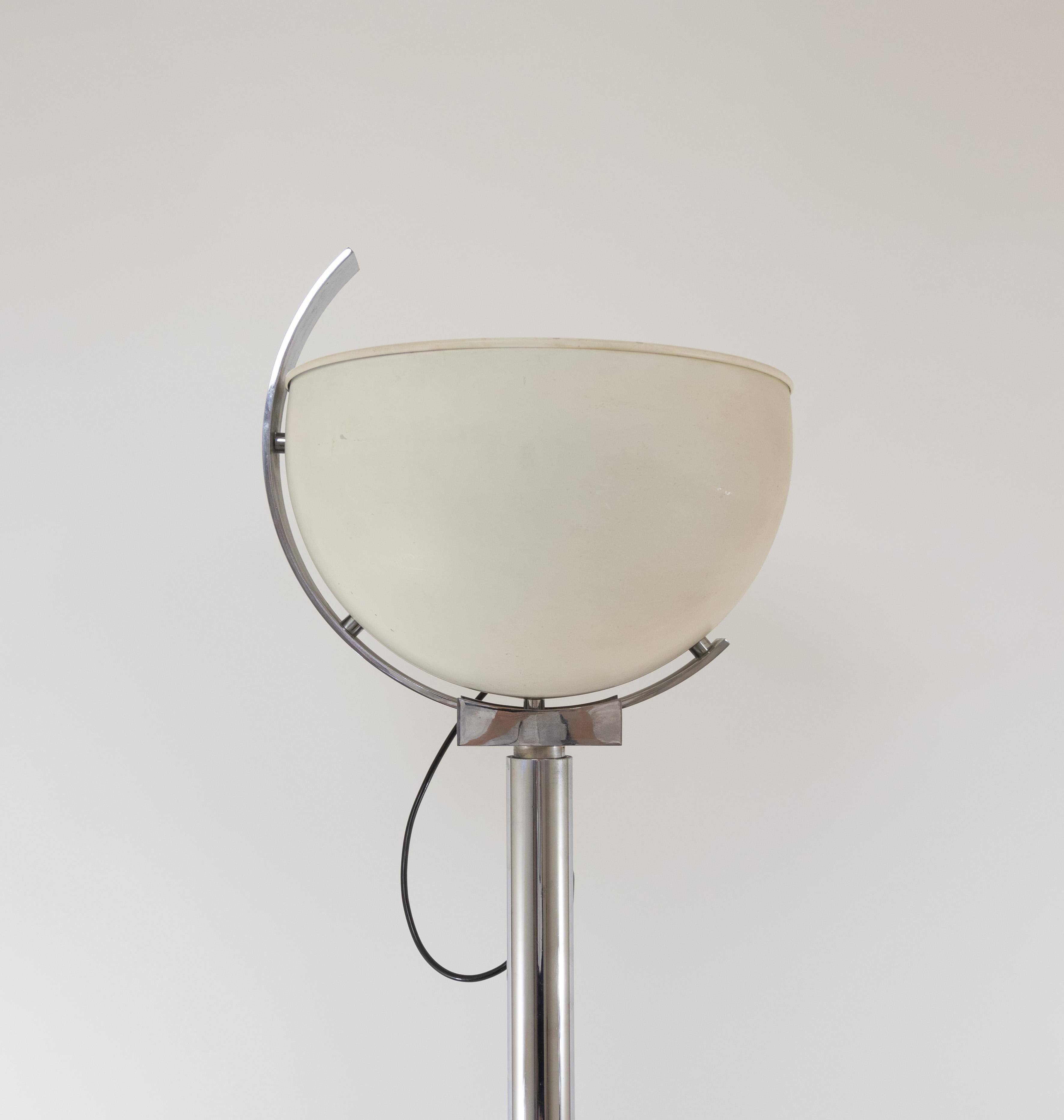 Lámpara de pie Galileo de Gianni Celada para Fontana Arte, años 70 en Bueno estado para la venta en Rotterdam, NL