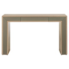 Galileo Lux Leather & Eucalyptus Console