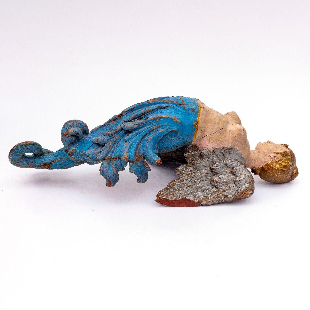 19th Century Galion Mermaid Figurehead from a Northern European Ship