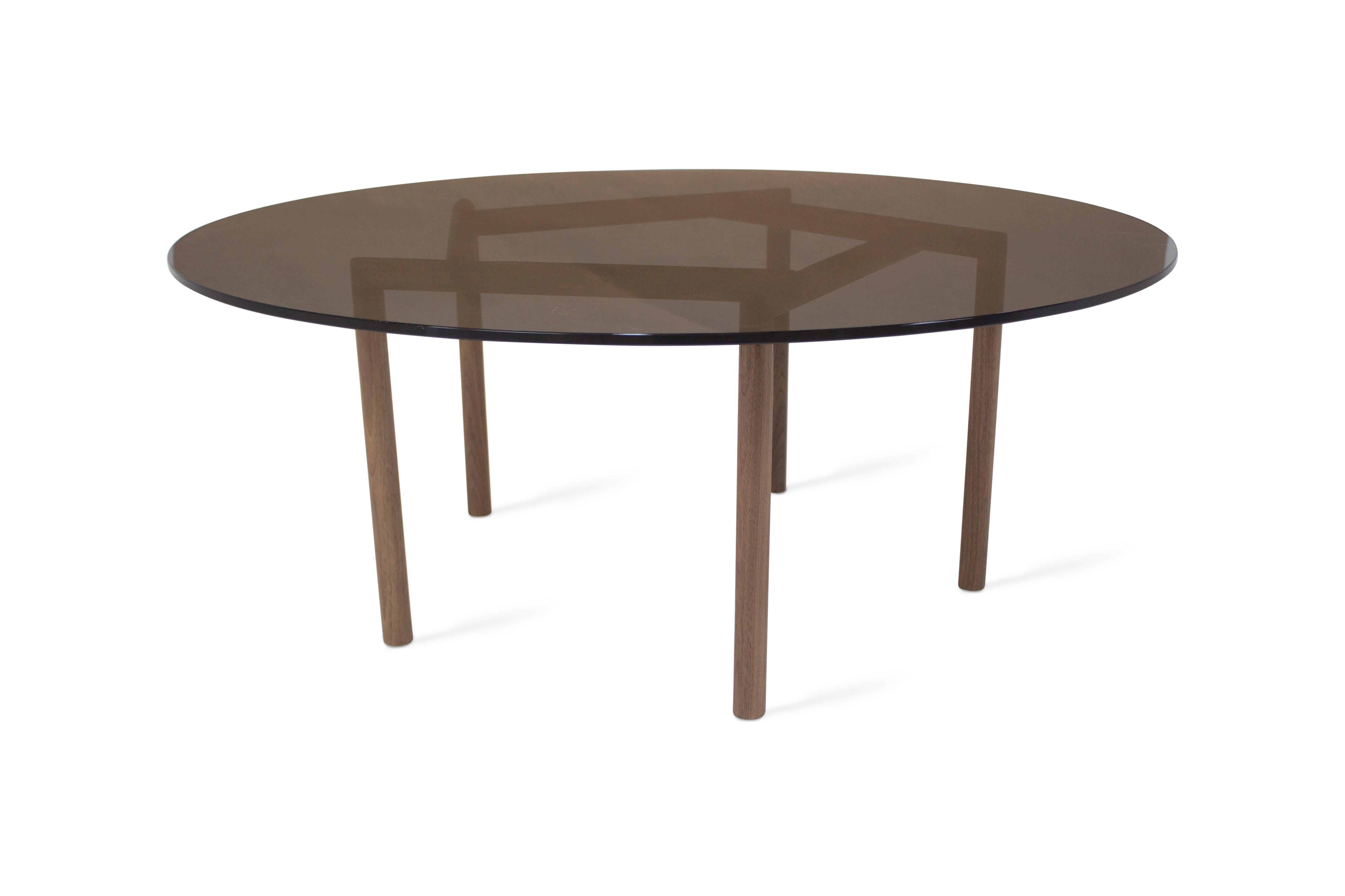 Scandinavian inspired coffee table. Simple, minimal and sleek coffee table.
 