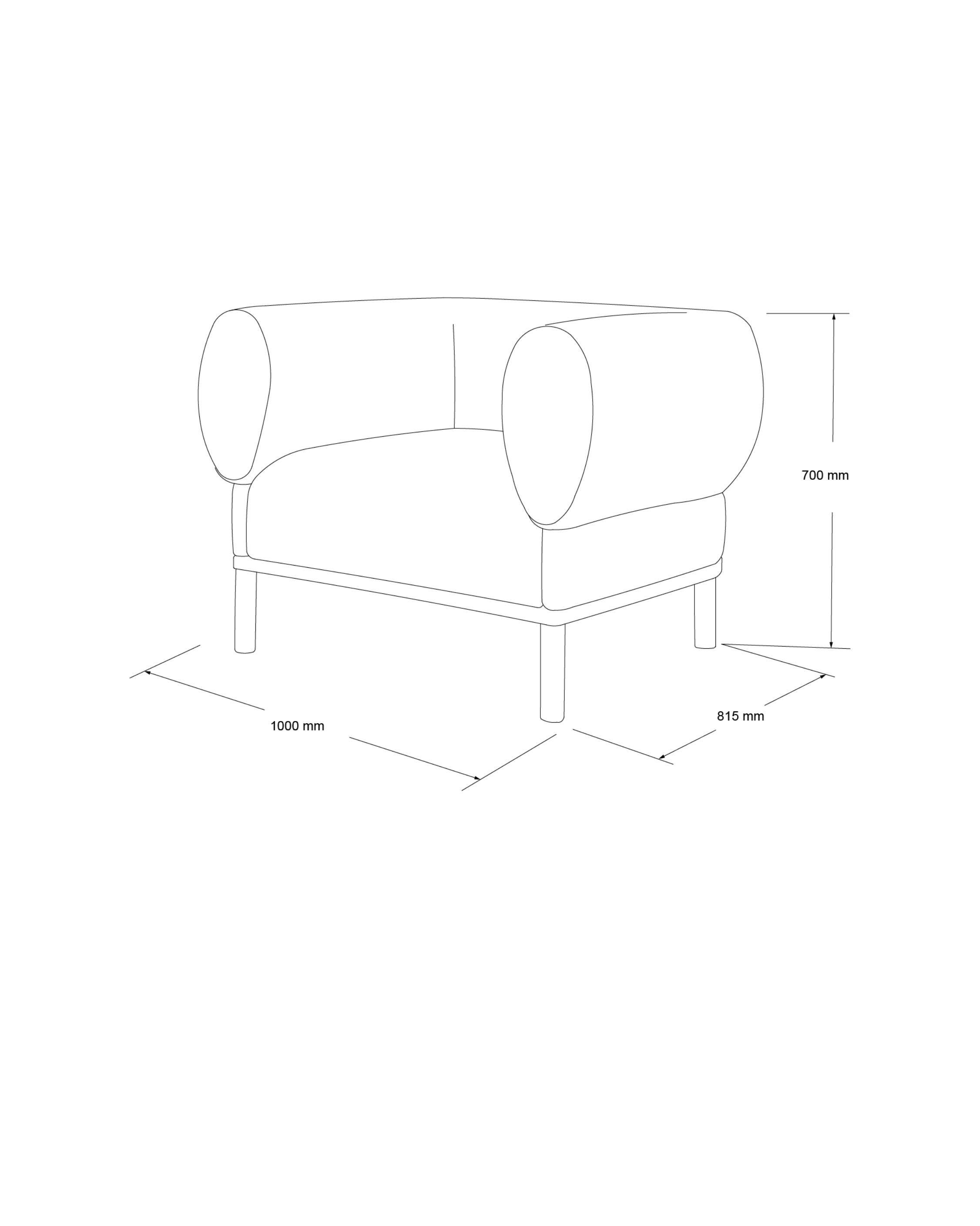 Gallant Chair - solid oak wood base with boucle upholstery en vente 2