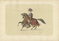 Gallant Procession Leader on Horse in Switzerland– Bern’s Historic 1853 Festival
