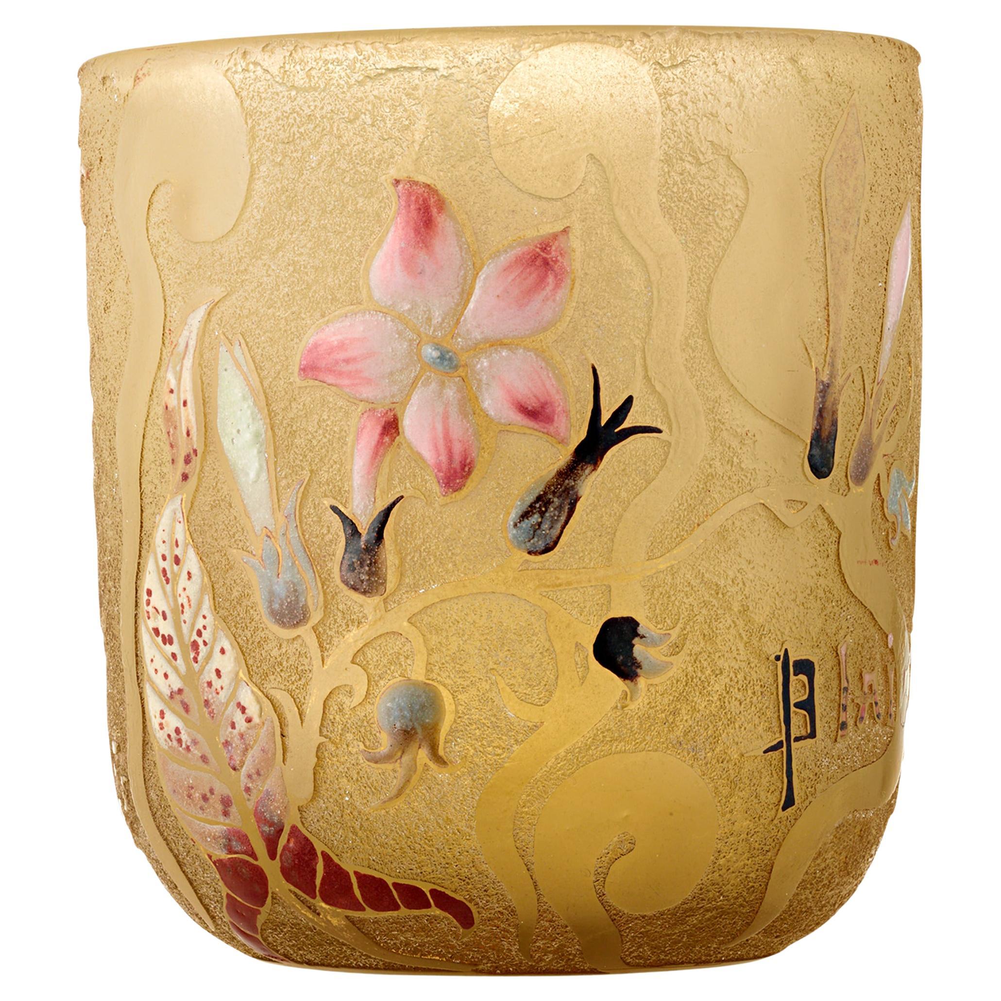 Vase Gallé Art Nouveau en vente