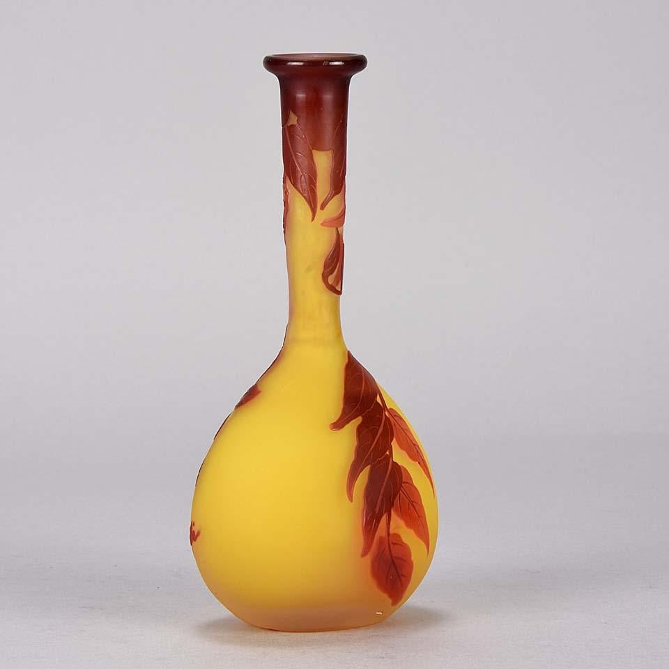 Gallé Banjo Vase In Excellent Condition In London, GB